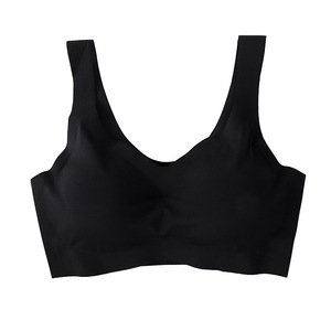 Confortável Sexy Seamless Bra <span class=keywords><strong>Push</strong></span> up Sutiã Plus Size das mulheres Bras Wireless Backless Bralette Yoga Vest Bras Underwear - Product Image 3