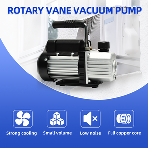 Alta 5,4 m3/h elettrico monostadio Mini rotativa pompa a vuoto HVAC AC a doppio stadio per lavori industriali sotto vuoto o riparazione AC - Product Image 4