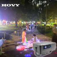 Système de projection interactive pour sols, jeux interactifs 3D pour stations de villégiature en plein air, événements interactifs sur le sol