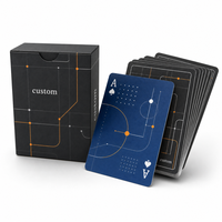 Cartes à jouer personnalisées imprimées, jeu de 54 cartes, cadeau promotionnel, cartes de jeu