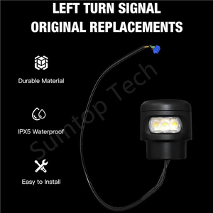 Remplacement du clignotant gauche/droit du <span class=keywords><strong>guidon</strong></span> du scooter électrique Ninebot par Segway G2 - Product Image 2