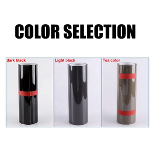 Film teinté noir haute qualité et haute brillance pour phares et feux arrière de voiture, haute résistance à la traction - Product Image 3