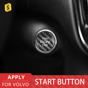 ES-N-WEW-175 <span class=keywords><strong>Accessori</strong></span> Per Interni Auto In Fibra di Carbonio Push Pulsante di Avvio Per <span class=keywords><strong>VOLVO</strong></span> Altri <span class=keywords><strong>Accessori</strong></span> Per Interni - Product Image 6