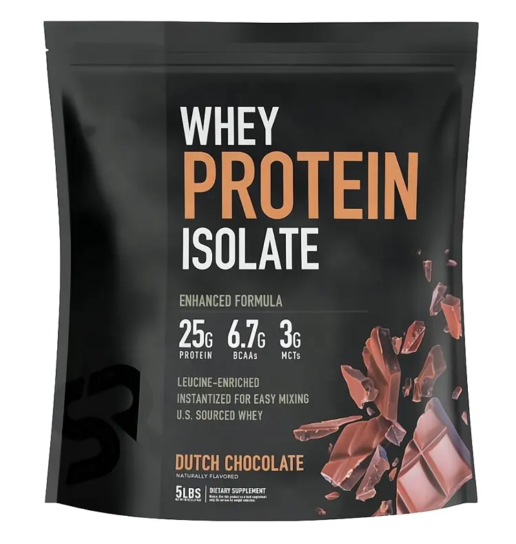 Oem Wei-eiwit Isolaat Poeder Chocolade Met Aminozuren Met 25G Eiwit Voedingssupplement