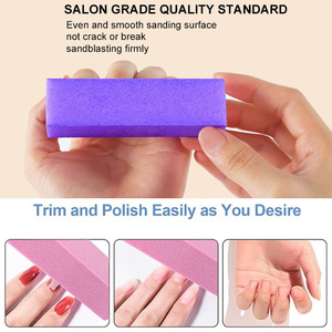 Offre Spéciale coloré lime <span class=keywords><strong>à</strong></span> <span class=keywords><strong>ongles</strong></span> tampon 60/100 grain manucure outils ponçage brillant bloc chamois pour acrylique <span class=keywords><strong>ongles</strong></span> Gel <span class=keywords><strong>vernis</strong></span> - Product Image 2