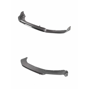 Spoiler avant en fibre de carbone pour Panamera Turbo S 2017-2023, déflecteur de pare-chocs inférieur, modification extérieure professionnelle - Product Image 1