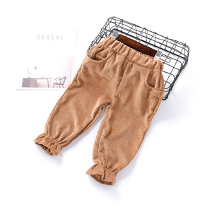 Proveedor de Productos de Alta Calidad de China, Pantalones de Moda de Pana Personalizados para Niñas - Product Image 2