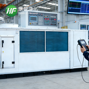 Climatiseur de toit à haute efficacité refroidi par eau, unité de climatisation de toit à faible bruit pour hôtel, centre commercial RTU - Product Image 4