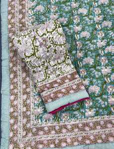 100% Couette en coton biologique 100% Couette en coton biologique fabriquée en Inde Produit doux et confortable - Product Image 3