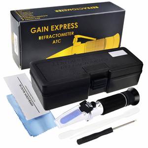 Réfractomètre optique professionnel de salinité de 0 à 28 %, qualité industrielle alimentaire, technologie ATC, pour cornichons - Product Image 3