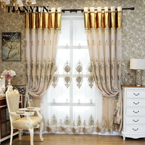 <span class=keywords><strong>Tende</strong></span> <span class=keywords><strong>in</strong></span> Macramè Personalizzate Stile Turco di Lusso Europeo <span class=keywords><strong>Tende</strong></span> Oscuranti per Soggiorno - Product Image 3