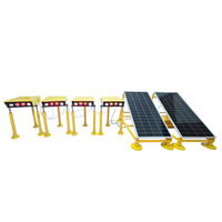 Indicateur de piste d'approche de précision (PAPI) à LED radiocommandé à énergie solaire LS-JCL110, éclairage d'aérodrome PAPI, PAPI pour piste d'atterrissage