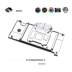 Bloc d'eau pour carte graphique Bykski N-ST4080SRTNOC-X RGB LED avec interface d'alimentation 5V/12V pour <span class=keywords><strong>ZOTAC</strong></span> <span class=keywords><strong>RTX</strong></span> <span class=keywords><strong>4080</strong></span> SUPER 16GB - Product Image 2