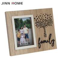 Cadre photo LED en bois UV 4x6 5x7 Nouveauté famille Cadeaux de vacances Décoration intérieure Présentoirs photo de table avec LED