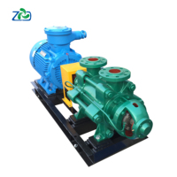 Pemasok air industri Boiler air panas sentrifugal, pompa multitahap Horizontal besi cor tahan panas