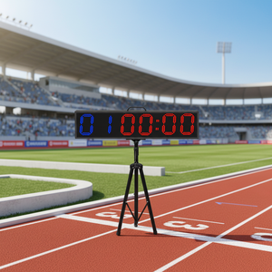 Nouveau Chronomètre Crossfit CHEETIE CP27 Extérieur Géant 6 Pouces Édition Emom Gym Affichage LED Matriciel Super Lumineux - Product Image 2