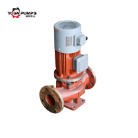 Pompa Booster Sentrifugal Vertikal 8.8m3/Jam, Head 21.2m, 1.5kw untuk Suplai Air Industri