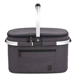 Promotional Non Slip Metal Handle Food Wine Thermal Insulated Tote Basket Picnic Camping Custom Cooler Bag - Product Image 1