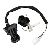 Clé de contacteur d'allumage 27005-1229 pour Kawasaki Prairie 300 360 400 KFX450R Arctic Cat 400 DVX