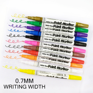 Pennarello per pittura acrilica a punta Fine da 0.7mm 16/12/20/28 colori Set di <span class=keywords><strong>pittore</strong></span> acrilico Standard per disegno artistico fai-da-te - Product Image 5
