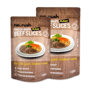 Sac d'emballage alimentaire séché congelé personnalisé pochette debout sac à fermeture éclair pour tranche de boeuf Jerky Biltong - Product Image 3