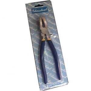 Alicates de <span class=keywords><strong>Corte</strong></span> YG GZ-04 SUPER SEPTEMBER de 8 Pulgadas con Mango Largo, Cabeza Curva y Plana de Acero al Carbono para Vidrio, Rojo/Azul, Precio de Fábrica - Product Image 1