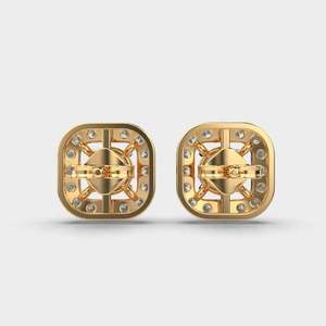 Luxury Premium Diamond <b>Stud</b> <b>Earrings</b> 925 Sterling <b>Silver</b> Brilliant Elegant Fine Jewelry Designer Fashion Accessories for Women - Product Image 1