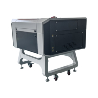6040 dans le refroidisseur Laser Sculpture Machine Co2 Laser Cutter Portable Verre Gravure Machine Acrylique Machine De Découpe