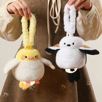 Lampe de nuit LED en peluche lumineuse en forme d'oiseau - Couleur et taille personnalisables, jouet en tissu pour anniversaire
