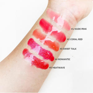 Etiqueta privada personalizada 5g Brillo de labios vegano Brillante Desnudo Mineral Lápiz labial Protector solar Hidratante Líquido transparente Maquillaje MSDS Aceite de labios - Product Image 5