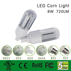 6W 8W 10W 20W Led <span class=keywords><strong>Pl</strong></span> Vervangingslamp 4 Pin Bol Aluminium E40 E27 G12 Gx24 Led Maïs Licht - Product Image 3