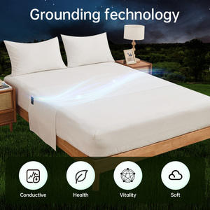 แผ่นเตียงราบแบบฝังพื้นสีเงินระบายอากาศป้องกันไฟฟ้าสถิตย์สำหรับปรับปรุงคุณภาพการนอนหลับ - Product Image 5