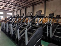 Bickfit ST7 Stair Master, machine d'escalade pour personnes âgées, exercice aérobie, usage commercial, équipement de fitness électrique, LED ABS