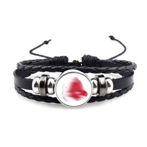 Llavero de Tela con Mosquetón de Aleación de Zinc <span class=keywords><strong>y</strong></span> Poliéster Trenzado Retro, Multicapa, Impermeable, Promocional del Equipo de Béisbol de EE. UU. - Product Image 4