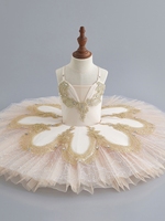Robe de danse de ballet professionnelle pour enfants Agence de performance de groupe Costume de performance du lac des cygnes