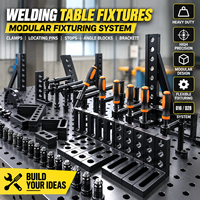 Fixations de soudage D28 D16, table de soudage modulaire, pinces, équerres, goupilles de positionnement et accessoires de fixation