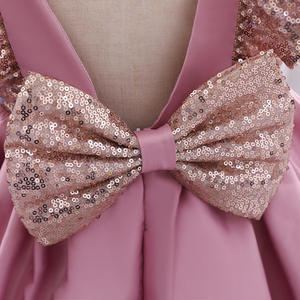 ชุดเดรสออกงานเด็กผู้หญิงล่าสุด ชุดเจ้าหญิงน้อย ชุดดอกไม้ยาวสำหรับเด็กผู้หญิง ขายส่งจากจีน - Product Image 5