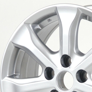 ผู้โดยสารรถยนต์ขอบ5X100 14 15 16นิ้วล้ออัลลอยสีเงินคลาสสิกสำหรับ TOYOTA Corolla Prius Sienta Aurcarina IS Allion Avalon - Product Image 6