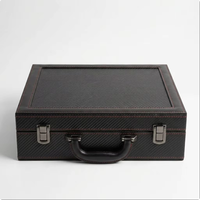 Boîte à Mahjong en Cuir, Boîte en Bois, Logo Personnalisé, Vente en Gros, Style Mallette de Luxe, Emballage Artisanal pour Jeu, Étui de Rangement