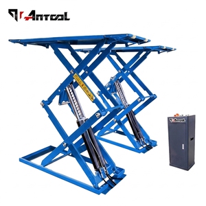 AnTool Fol35 Prix usine Pont élévateur à ciseaux hydraulique pour voitures, installation facile, levée complète, pour l'entretien des véhicules - Product Image 1