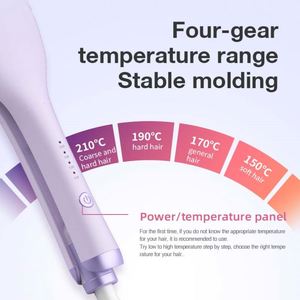 TAHATH Professional Hair Sculpt Waver 2 Barrel Deep Wave Crimper 150-210℃ PTC Heating Hair Tools - Product Image 4