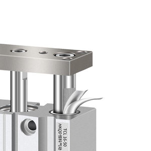 Cylindre pneumatique triaxial <span class=keywords><strong>TCL</strong></span> Corps en aluminium anodisé dur Tige de piston chromée Montage en 4 points Stabilité anti-fuite - Product Image 3