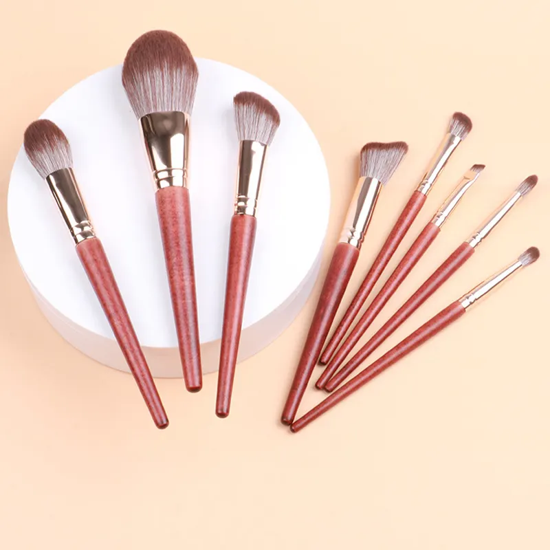 Natural Makeup Brushes Eyeshadow Make Up Brush Goat Hair Kit for Makeup Set Blending Private Label Brushes Set