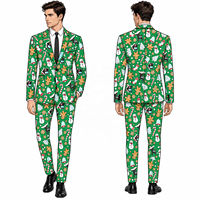 Costume Rétro Disco, Uniforme Nouveauté, Costumes de Cosplay, Tenue de Spectacle Respirante, Manteaux de Fête Fantaisie pour Hommes