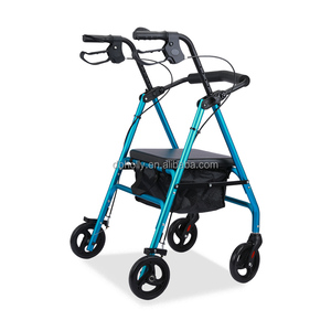 Andador Plegable <span class=keywords><strong>de</strong></span> Aluminio Ligero <span class=keywords><strong>con</strong></span> Bolsa <span class=keywords><strong>de</strong></span> Compras y <span class=keywords><strong>Asiento</strong></span>, Precio <span class=keywords><strong>de</strong></span> Fábrica - Product Image 6