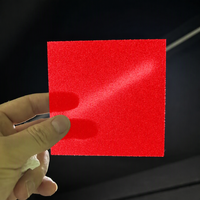 Feuille acrylique transparente holographique à paillettes, épaisseur 3-10 mm, 1270*2490 mm, plaque translucide pour ornement intérieur
