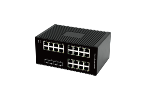 Commutateur réseau Gigabit industriel géré de couche 2 à 28 ports - Product Image 2