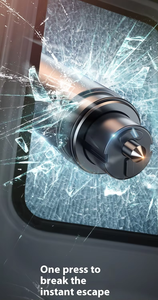 AC01多機能4インチ1台の自動車安全ハンマー緊急ツールキット窓ブレーカ脱出用ミニ車安全ハンマー - Product Image 6