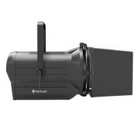 Peralatan Studio TV VanGaa 550Watt, Lampu LED Fresnel Video Overhead untuk Siaran dengan Kontrol DMX-512, Sudut Sinar yang Dapat Disesuaikan, CRI 95