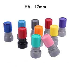 <span class=keywords><strong>Nuovo</strong></span> Modello di Timbro Flash in Plastica Morbida Colorata HA, Rotondo 12mm 17mm, per Uso Ufficio, Perfetto Premio Personalizzato per Insegnanti - Product Image 4